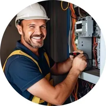 Eletricista em Arapiraca realizando atendimento residencial